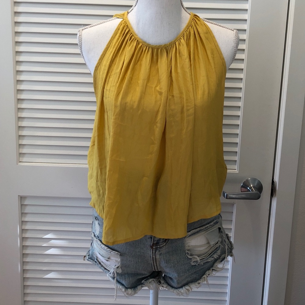 Yellow tank top